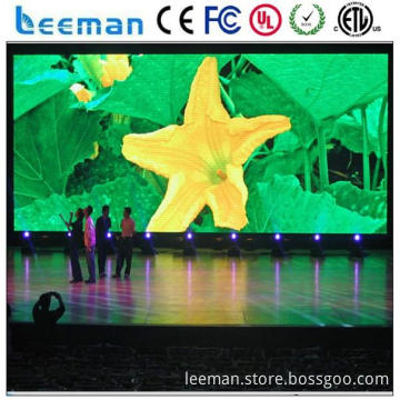 advertising led display billboard yunao led module indoor p6 super slim die-casting aluminum led video display